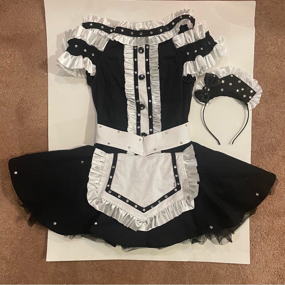 Weissman Enchanted Maid Dance Costume 10757 Size LC, in great shape